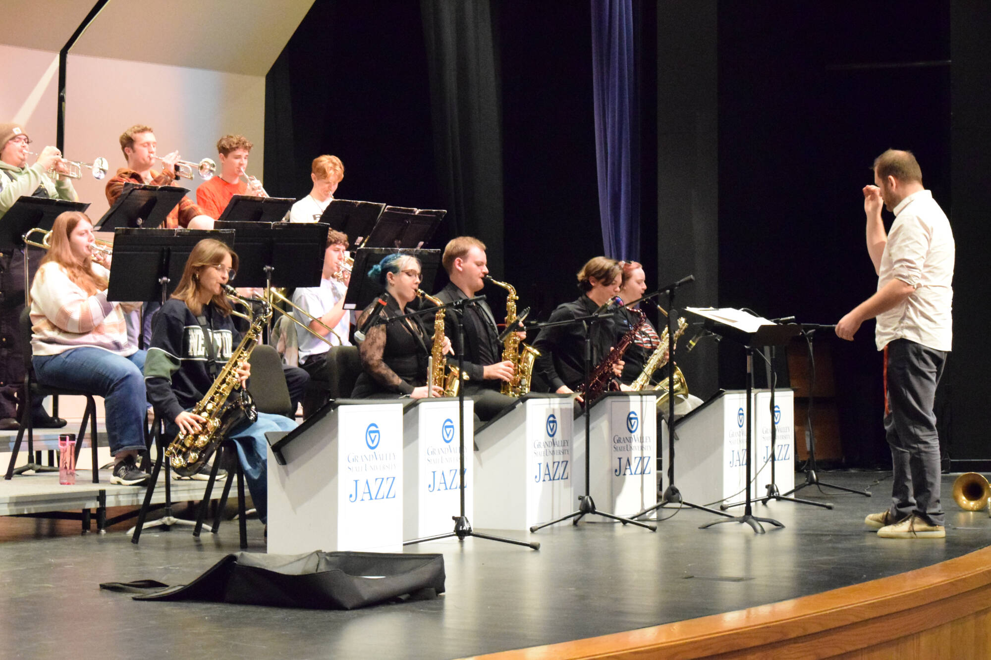 ryan christianson conducting jazz ensemble